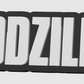 Godzilla Display Plaque, 3D Printed