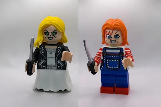 Horror Mini Figures Side by Side